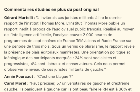 Le panel COOLlectif analyse les commentaires et prépare des réponses